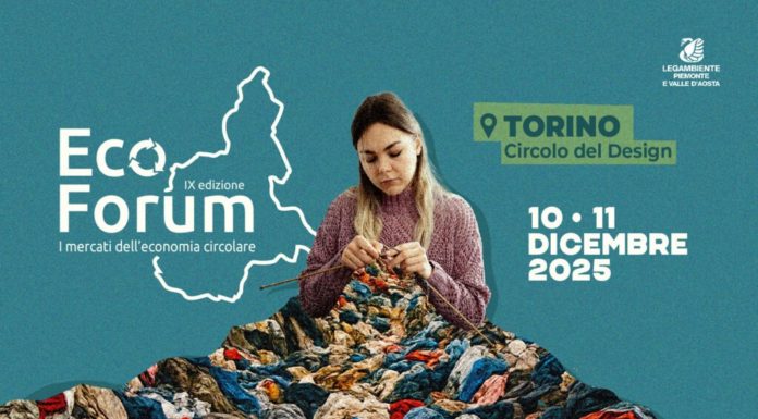EcoForum Piemonte: 10 e 11 dicembre a Torino l’appuntamento regionale sull’economia circolare