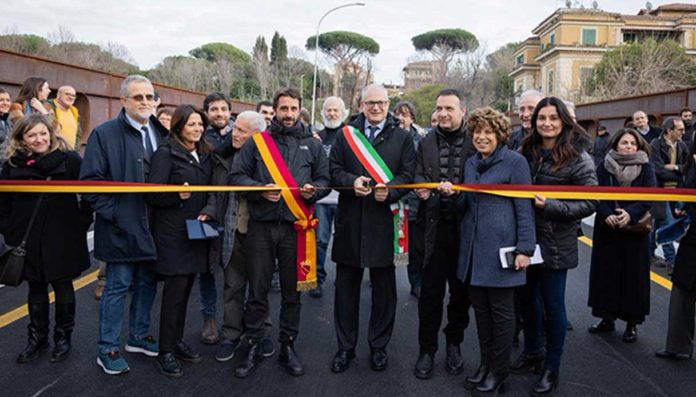 Roma, nuovo Ponte Giulio Rocco: mobilità più sicura e sostenibile dopo dieci anni