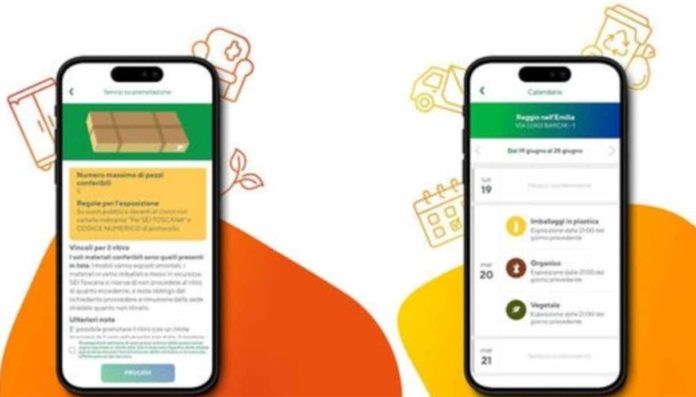 Torino gestione rifiuti app Iren Ambiente