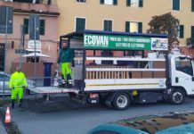 Genova, nuova postazione Ecovan in Media Valbisagno dal 10 febbraio 2026 Genova postazione Ecovan Media Valbisagno