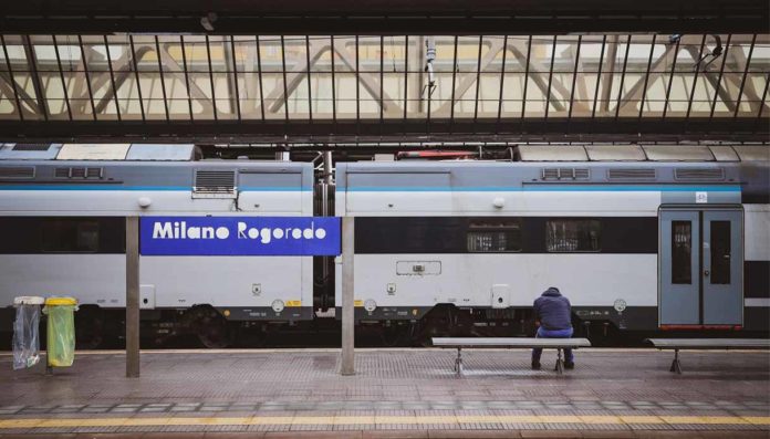Milano Rogoredo sottopasso ciclopedonale stazione