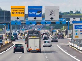 Pagamento pedaggio autostrada