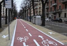 Torino, corso Racconigi riqualificato: nuovo viale alberato e pista ciclabile Torino corso Racconigi viale alberato pista ciclabile