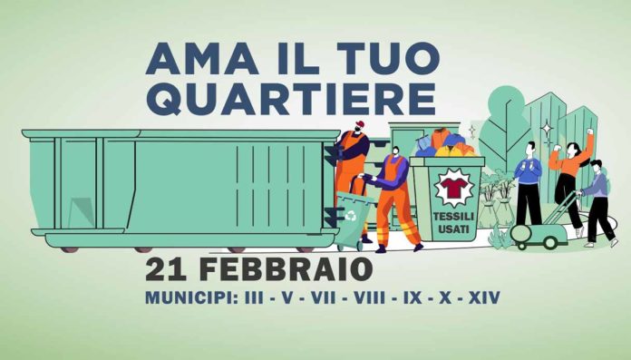roma raccolta rifiuti ingombranti 21 febbraio