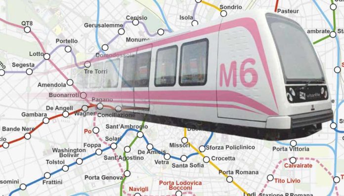 Milano metropolitana M6