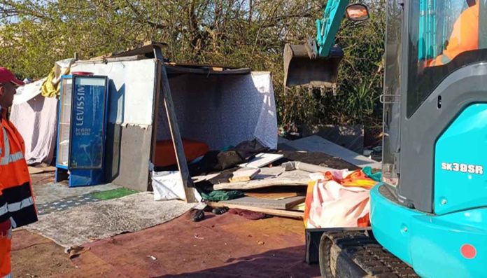 Roma Parco Prenestino rifiuti Roma Parco Prenestino rifiuti