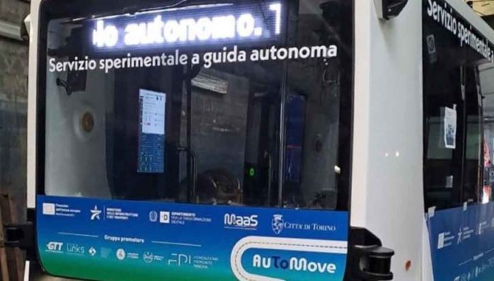 Torino mobilità autonom navette senza conducente Torino mobilità autonom navette senza conducente