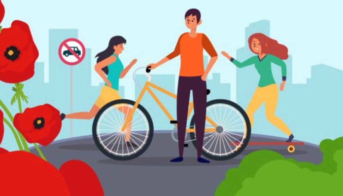 25 aprile a piedi in città per la Liberazione anche dal fossile