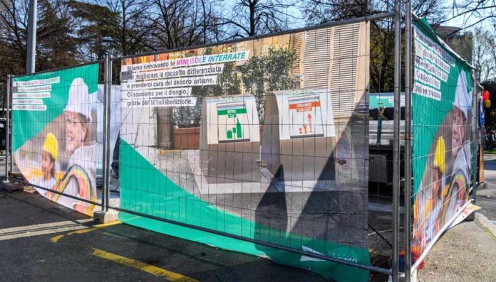 Bologna rifiuti nuove mini isole interrate Bologna rifiuti nuove mini isole interrate