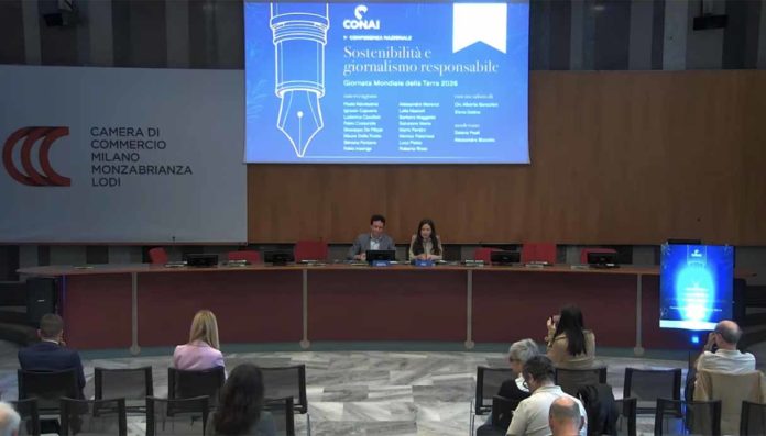 Giornalismo sostenibilità Milano Conai