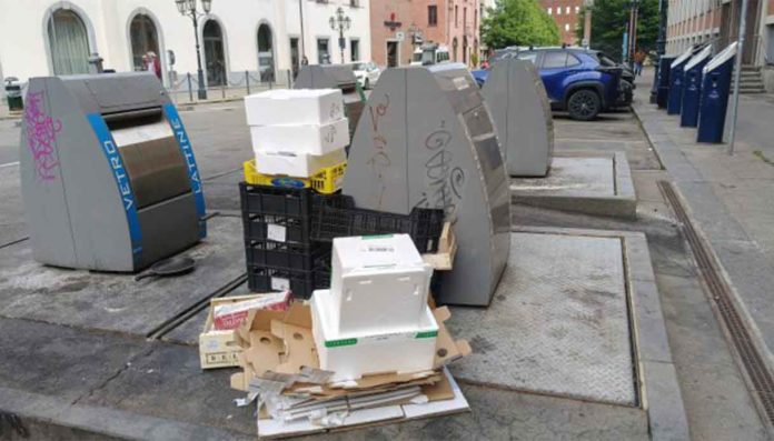 Torino telecamere mobili abbandono rifiuti