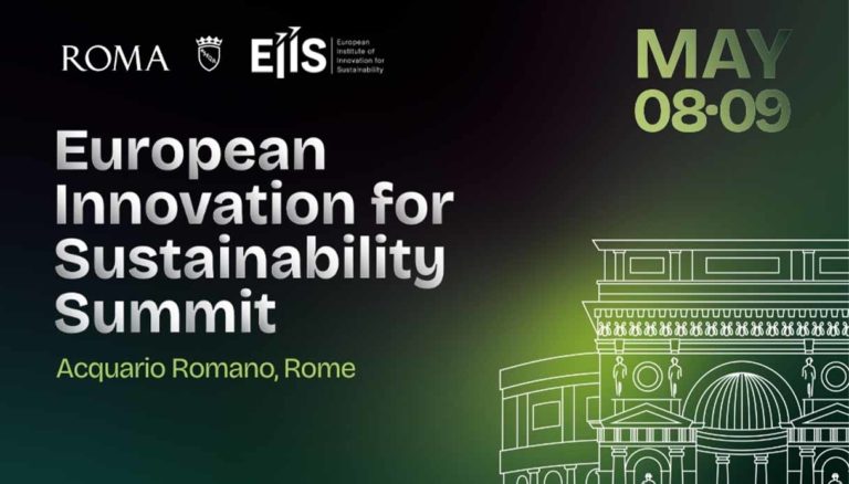 European Innovation for Sustainability Summit 8 9 maggio Roma European Innovation for Sustainability Summit 2026