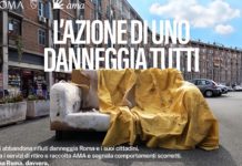 Roma, AMA lancia una campagna contro l’abbandono dei rifiuti Roma AMA campagna abbandono rifiuti
