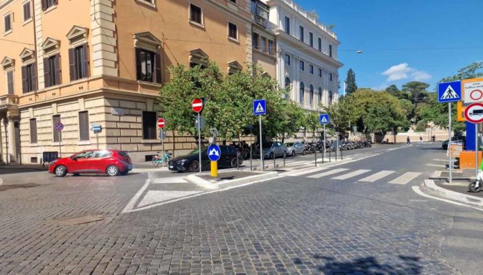 Roma black point via Ferdinando di Savoia e via Maria Adelaide