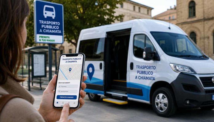 Marche trasporto pubblico chiamata Marche trasporto pubblico chiamata