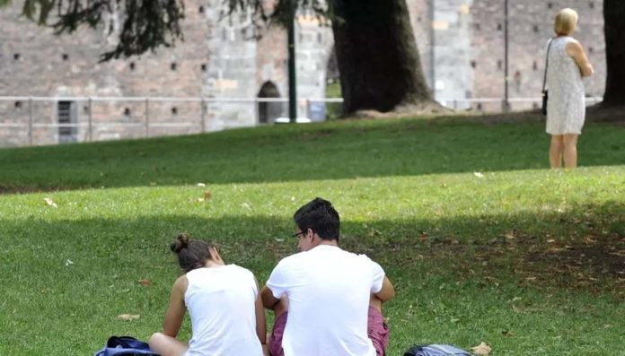 Milano mappa Spazi Freschi ondate calore