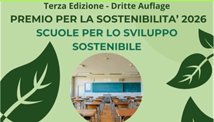 Scuole sostenibilità Premio Euregio Senza Confini 2026