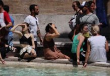 Caldo a Roma: tra maggio e giugno +6% di morti tra gli over 65 Caldo a Roma: tra maggio e giugno +6% di morti tra gli over 65
