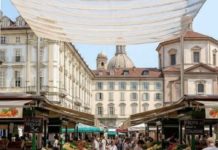 Caldo a Torino, idea: ombreggiare Porta Palazzo Caldo a Torino, idea: ombreggiare Porta Palazzo