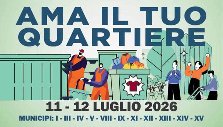 Roma 11 12 luglio Riciclo per rifiuti ingombranti