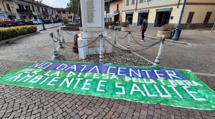 Lacchiarella, proteste contro il via libera al maxi data center Data center Lacchiarella