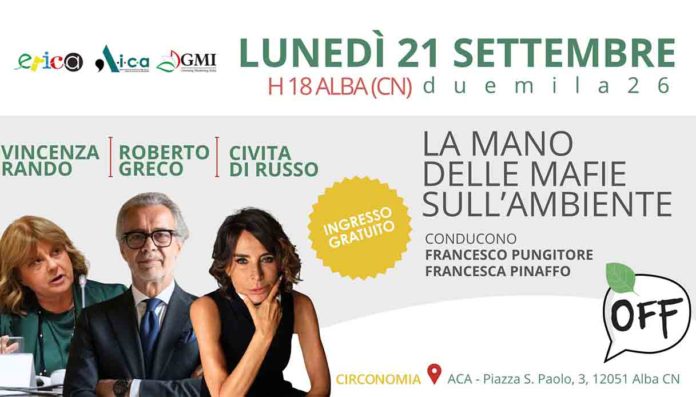 Ecomafie ambiente Circonomia OFF Ecomafie ambiente Circonomia OFF