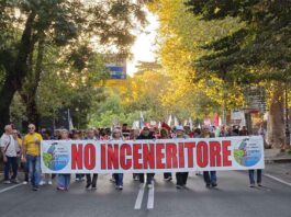 Inceneritore Santa Palomba: corteo dei comitati e ricorso sulle acque il 4 novembre