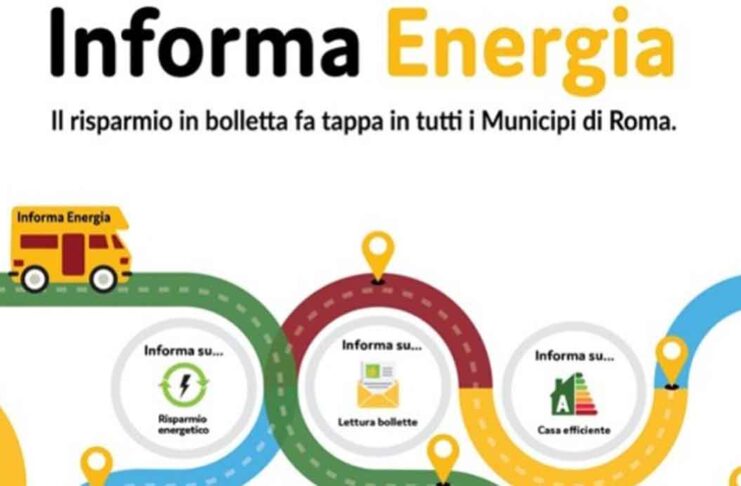'Informa Energia': riparte a Roma lo sportello mobile contro il caro bollette
