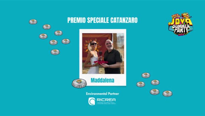 Jova Summer Party, a Catanzaro premiata Maddalena Jova Summer Party, a Catanzaro premiata Maddalena