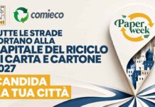 Paper Week, Comieco: candidature aperte per la Capitale 2027 Paper Week, Comieco: candidature aperte per la Capitale 2027