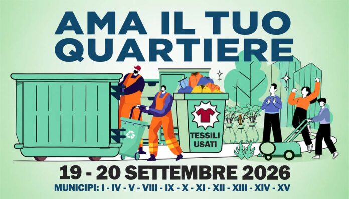 Roma 19-20 settembre torna rifiuti ingombranti Roma 19-20 settembre torna rifiuti ingombranti