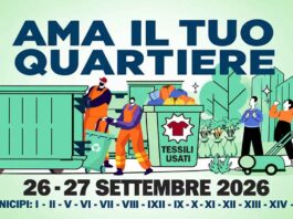 Roma 26-27 settembre rifiuti ingombranti