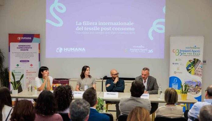 Tessile post-consumo, Humana e Assoambiente- “Serve sostenibilità economica per l'Epr”