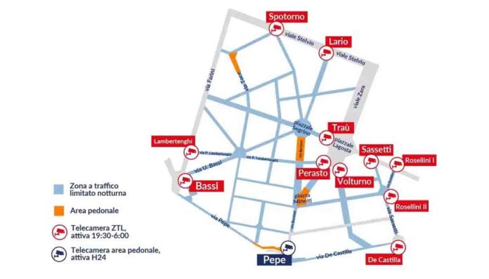 Ztl Isola, dal 7 settembre a Milano scattano le multe con le telecamere