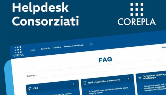 Corepla, online l'Helpdesk per imprese e operatori degli imballaggi