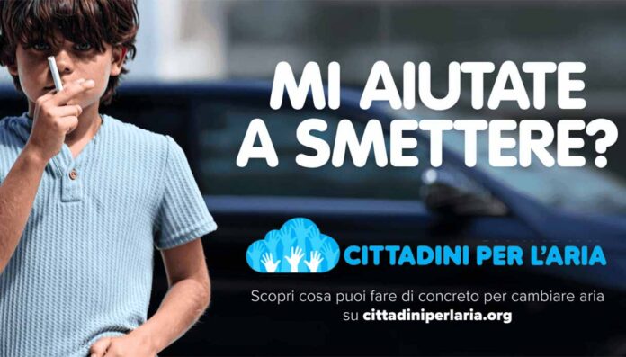 Inquinamento Cittadini per Aria bambini fumano