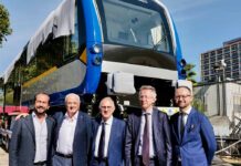 Napoli, arriva il primo nuovo treno della Linea 6 della metropolitana Napoli, arriva il primo nuovo treno della Linea 6 della metropolitana